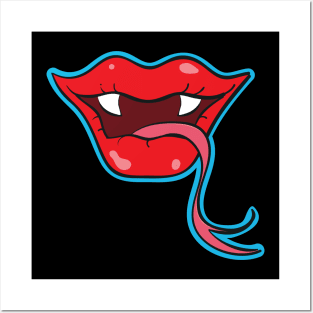 Snake Lips Posters and Art